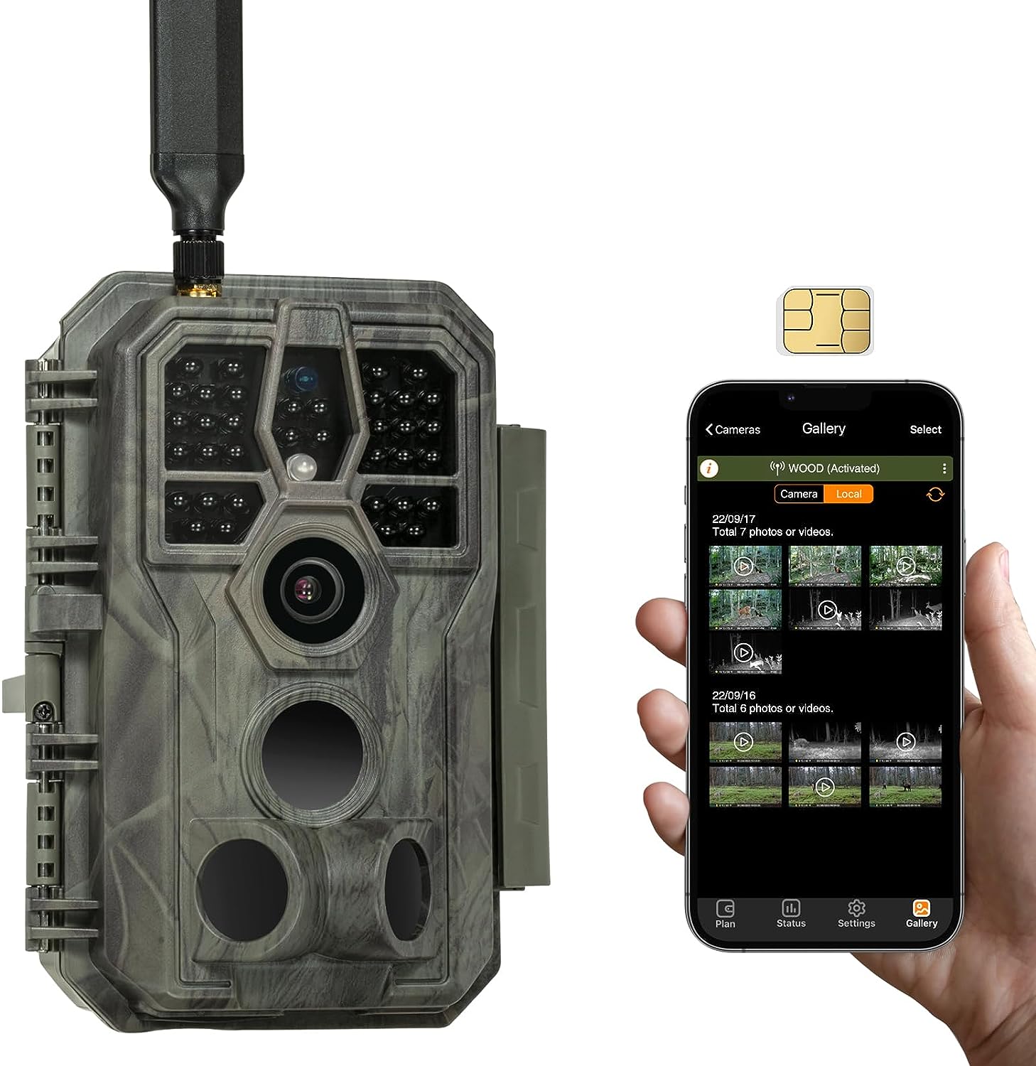 Camera de chasse avec carte sim 4g - Cdiscount
