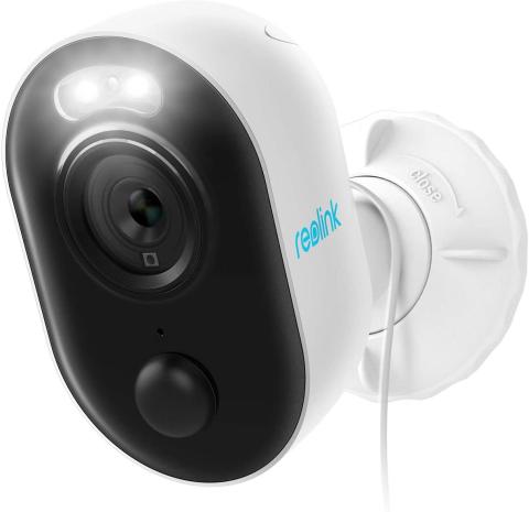 Caméra de Surveillance Extérieure avec Projecteur LED, 1080P IP Caméra WiFi