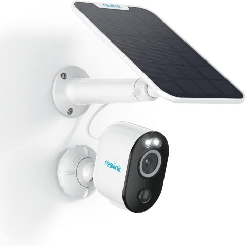 Caméra Surveillance WiFi 2,4/5GHz Extérieure sans Fil +Panneau solaire