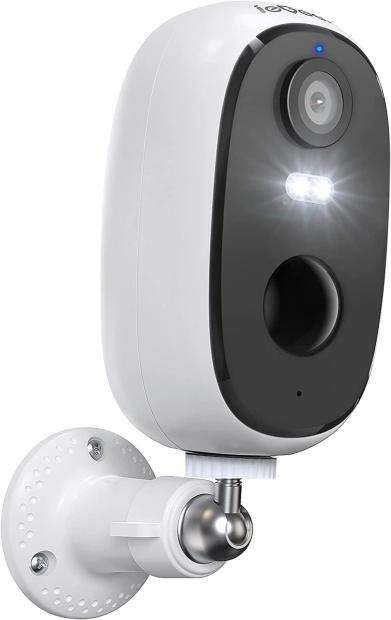 Camera Surveillance WiFi Exterieure Solaire Sans Fil, Sirène, Vision  Nocturne