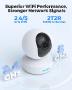 Caméra IP de Vidéo Surveillance pour Bébé et Animal, E1 Zoom